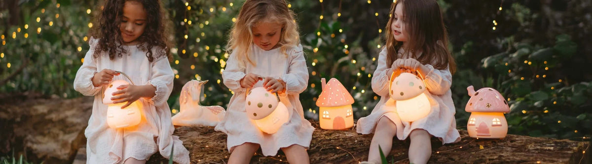 Little Belle portable nightlights for kids, a magical glow for bedtime, designed in Auckland