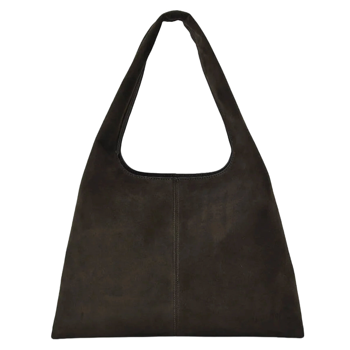 Elms+King Mayfair Tote - Khaki Microsuede, khaki microsuede tote bag