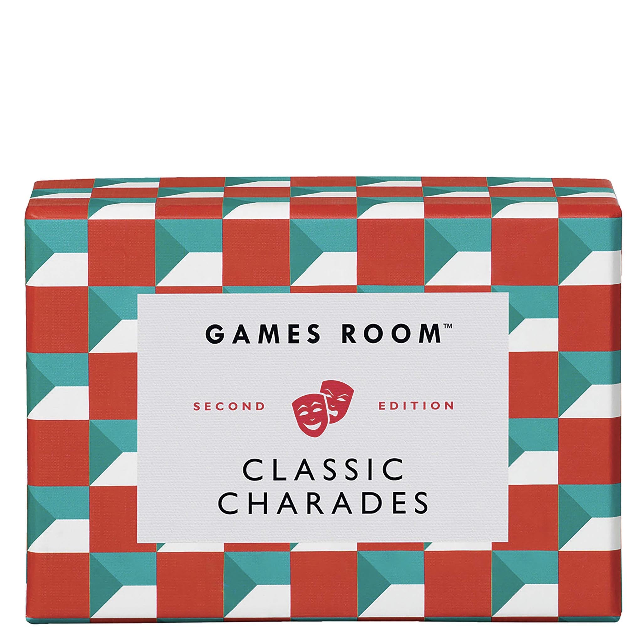 Box of 'Classic Charades' game from Games Room on a white background