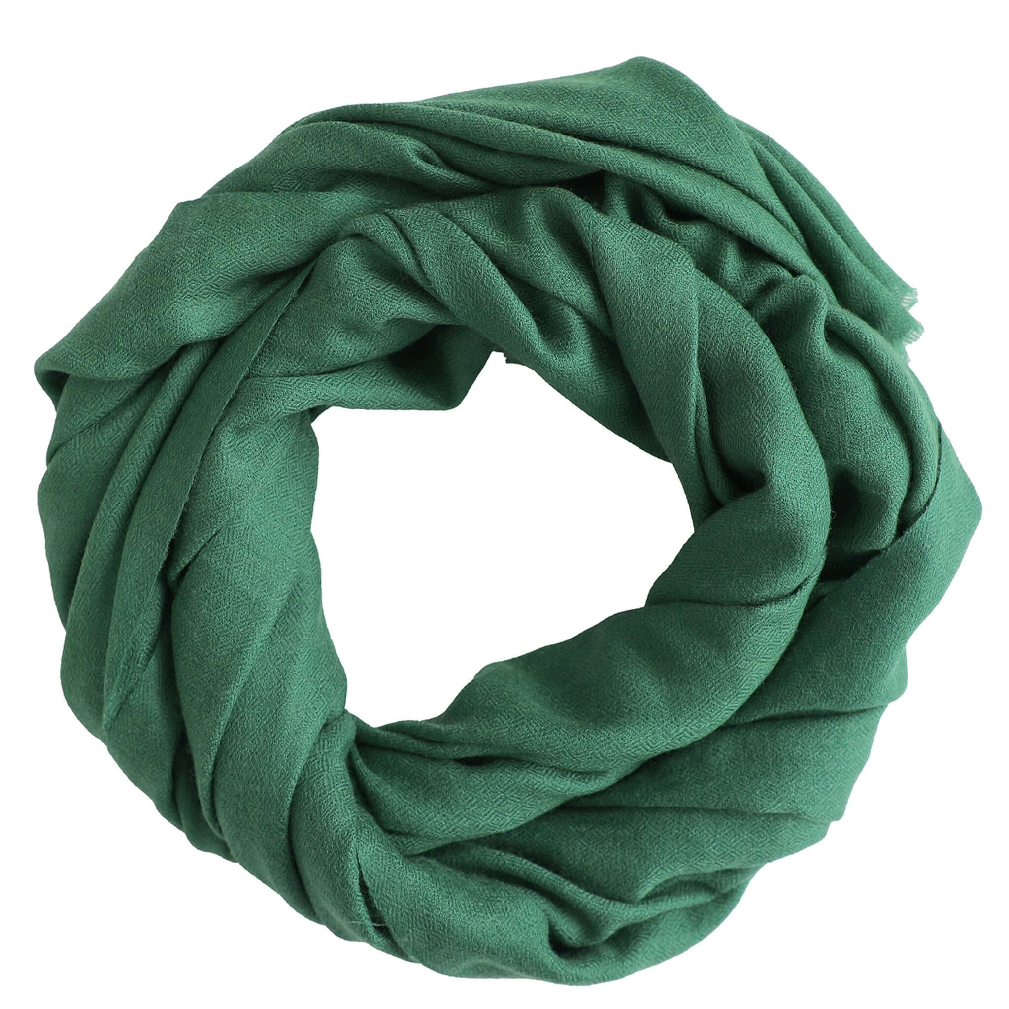 Good & Co Plain Wool Scarf - Pine Needle, a soft and stylish scarf perfect for layering in cooler months.