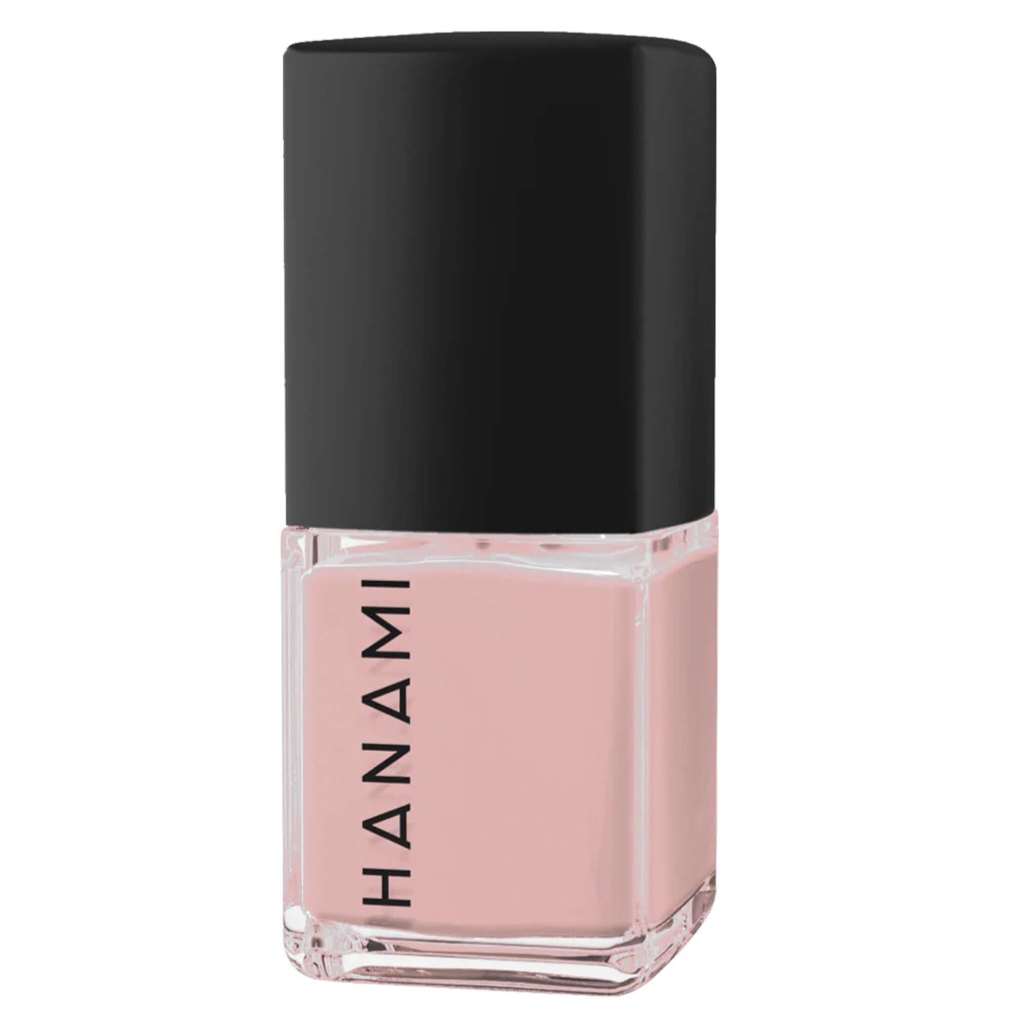 Alt Tag: Hanami Plant Based Nail Polish - April Sun in Cuba vegan 21-free non-toxic breathable plant-based nail polish 15ml bottle