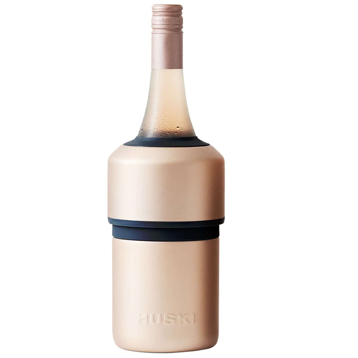 Huski Wine Cooler - Champagne showcased with a sleek design, keeping drinks chilled without ice.