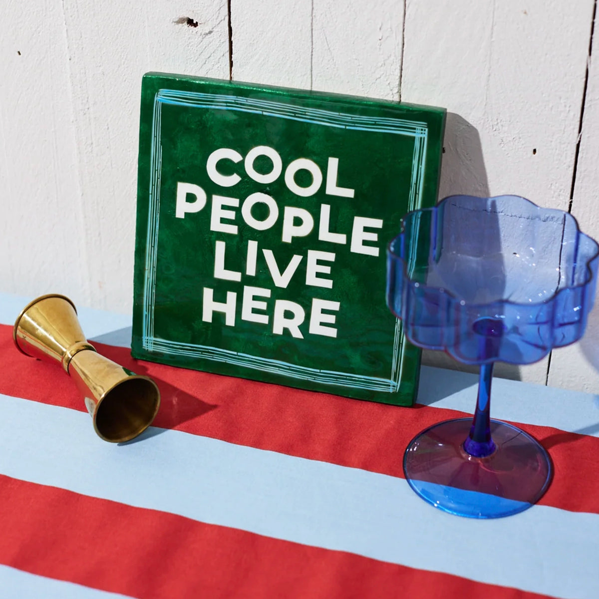 Jones & Co Capiz Shell Fun House Wall Art - Cool, additional product view