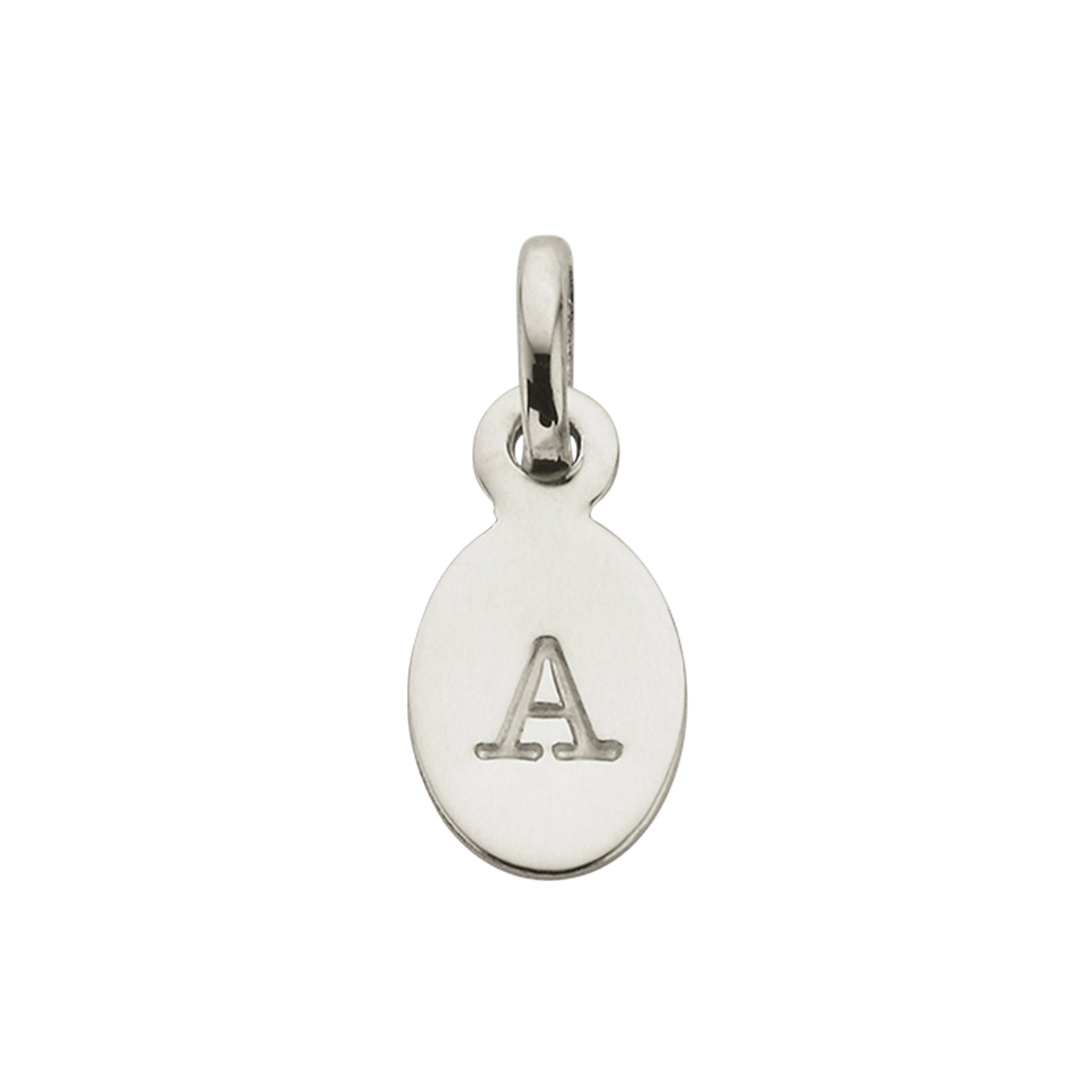 Kirstin Ash Bespoke Collection Oval Initials - Sterling Silver - Tea Pea Home