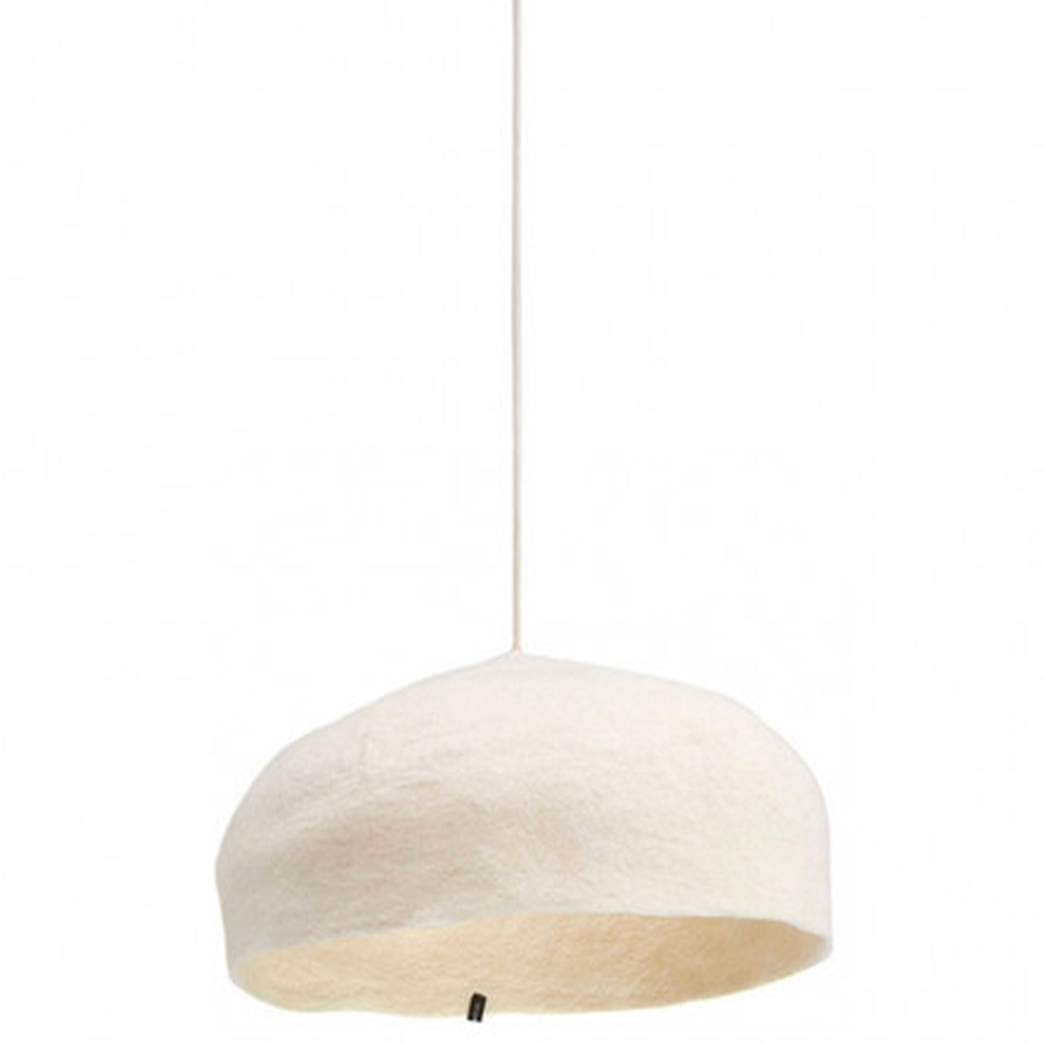 Muskhane Yurt Felt Lampshade - Natural