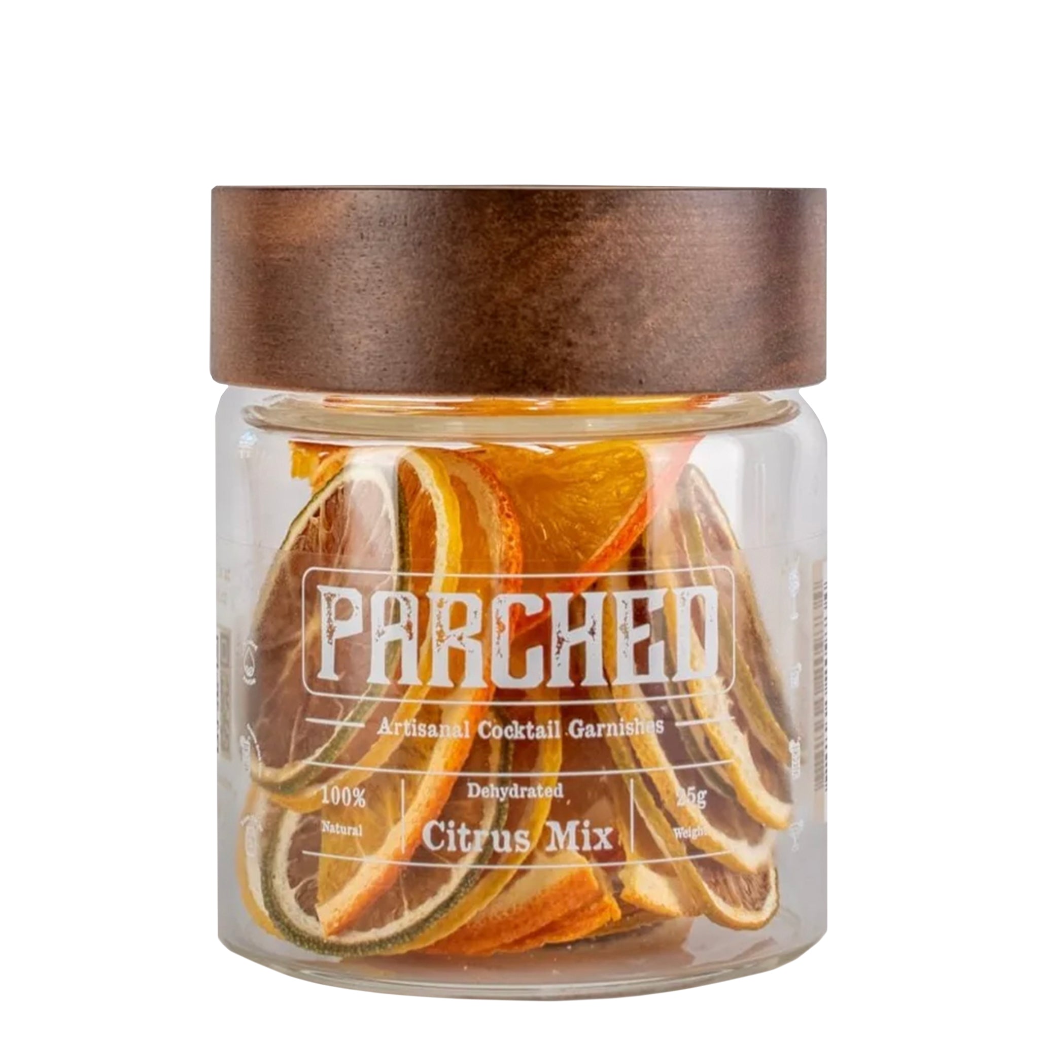 Dried fruit in a jar.