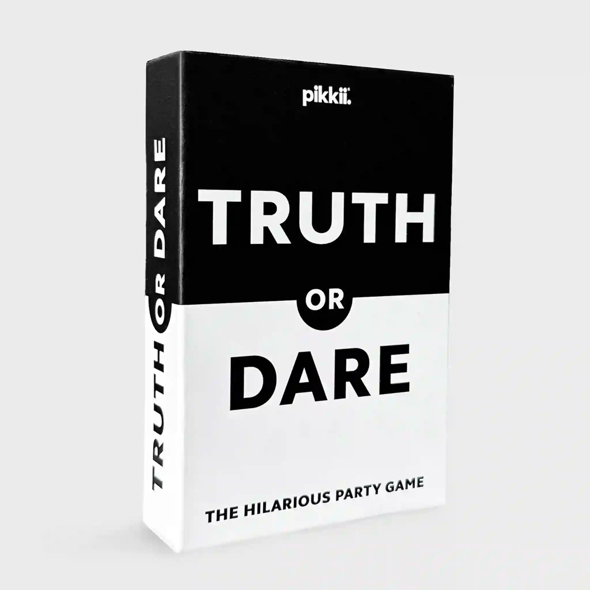 Pikiki Truth or Dare game box on a white background