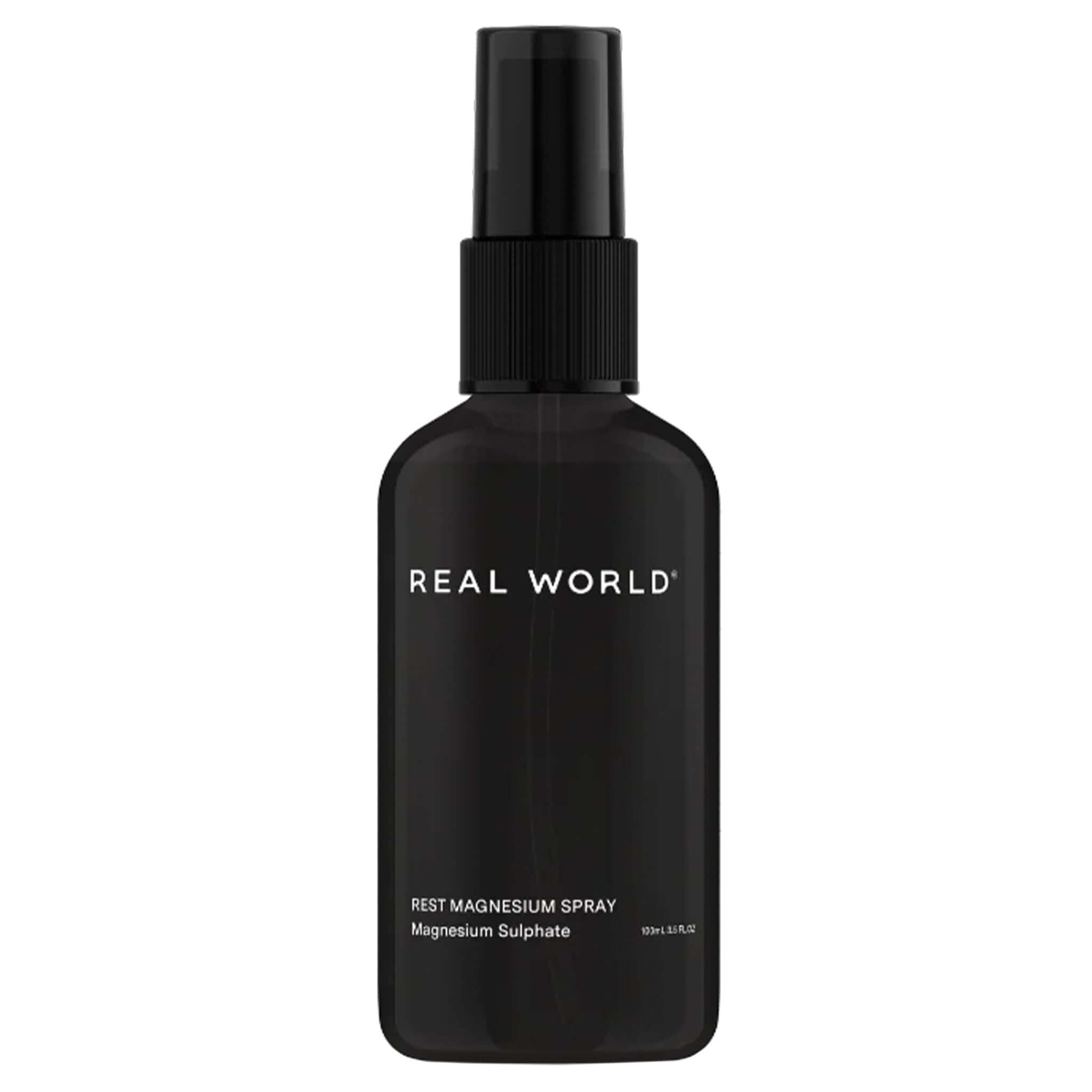 Real World Pillow Mist - Kawakawa, Chamomile & Pepper travel mist bottle for better sleep.