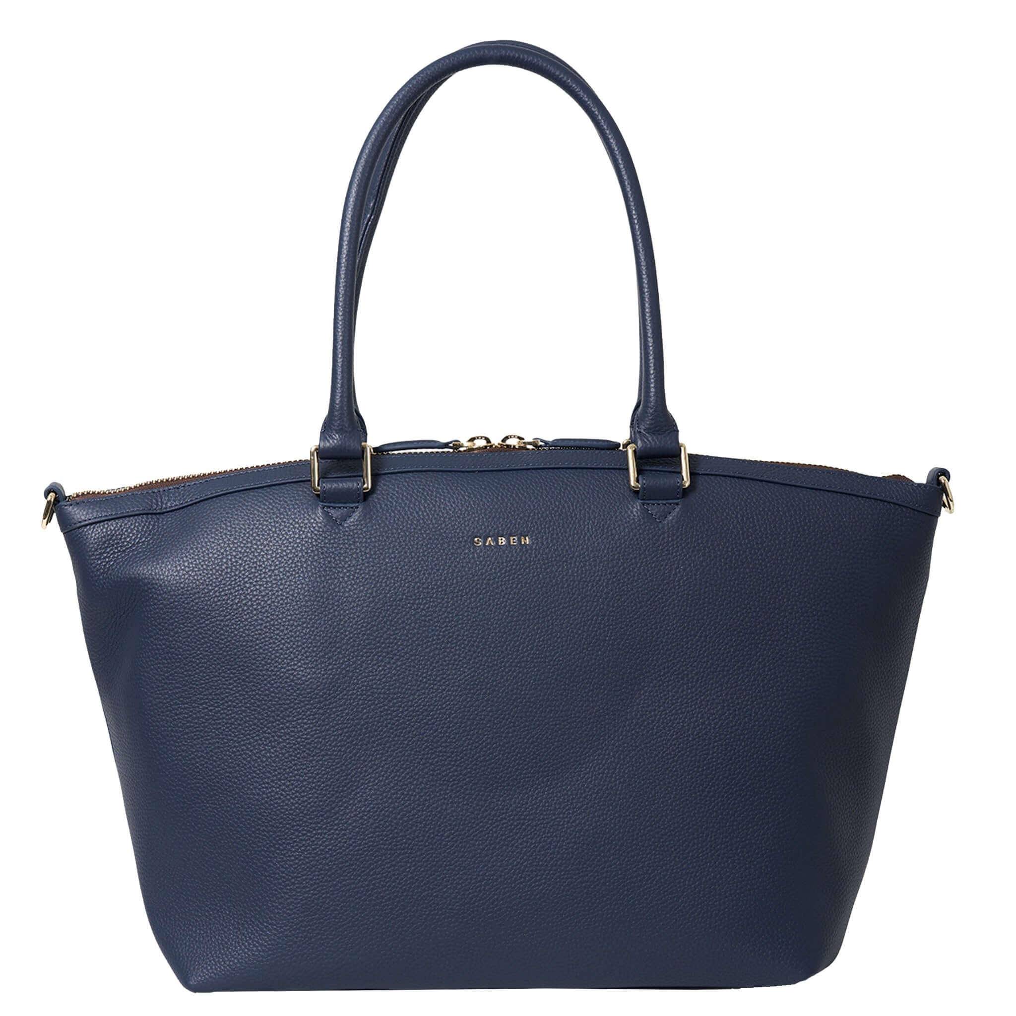 Saben Milan Carry-All Bag - Ink, stylish and spacious tote with durable water-resistant lining.