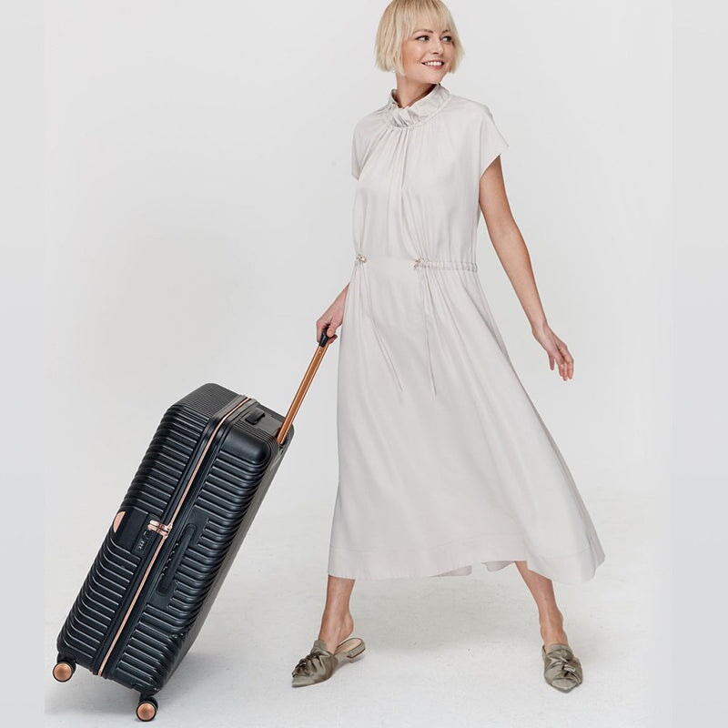 Saben Going Places Suitcase - Black Large - Tea Pea Home
