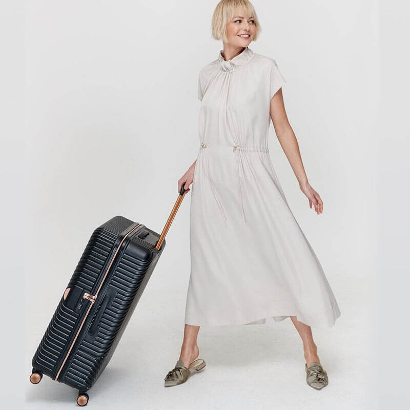 Saben Going Places Suitcase - Black Large - Tea Pea Home