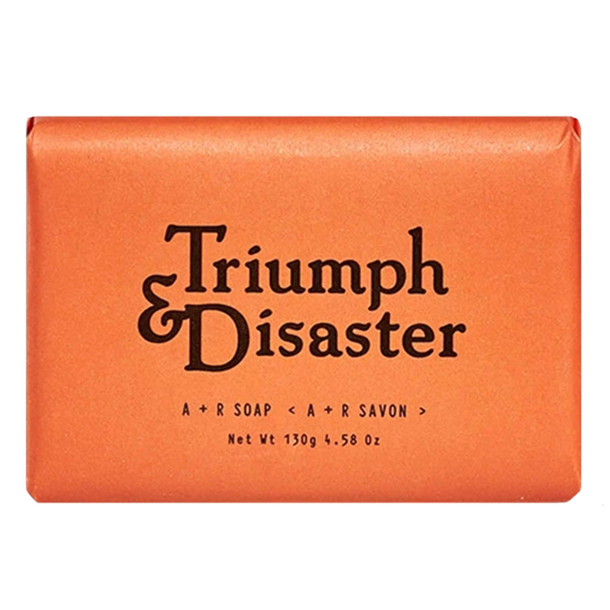 Alt Tag: Triumph & Disaster Almond Milk & Rosehip Oil Soap A+R bar soap with almond milk, oat flakes & rosehip oil, gentle hydrating cleanse