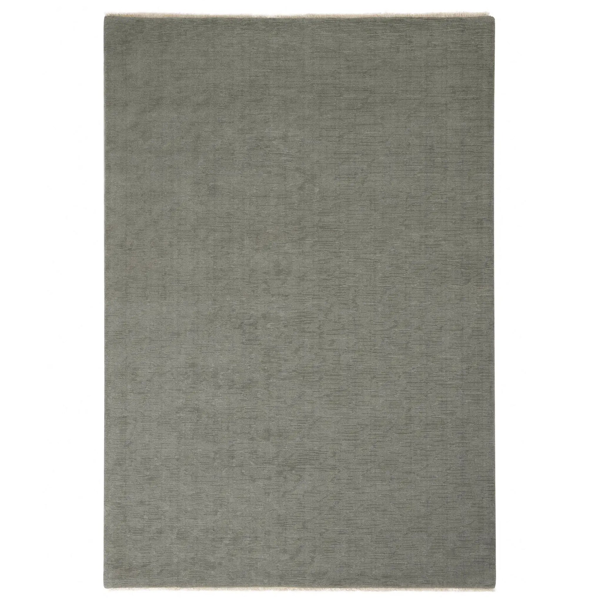 Solid gray rug on a white background