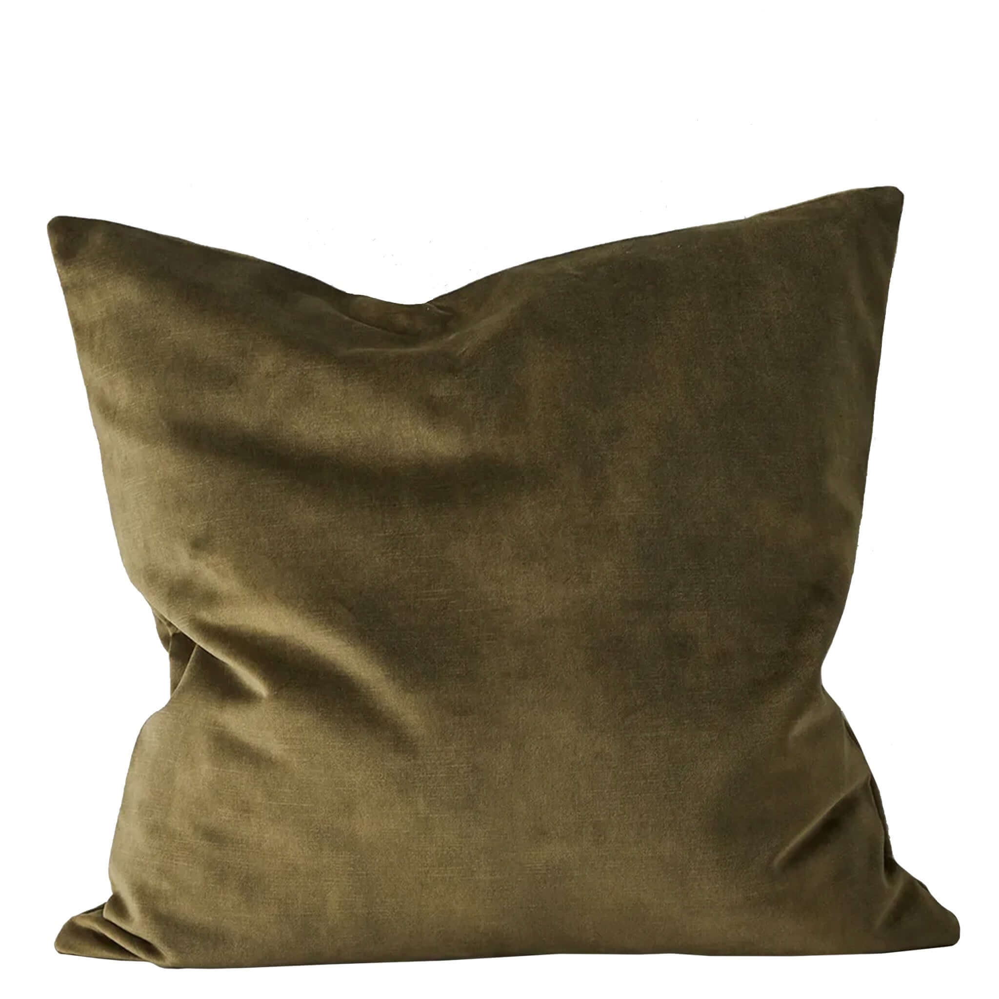 Brown Cushion on a white background