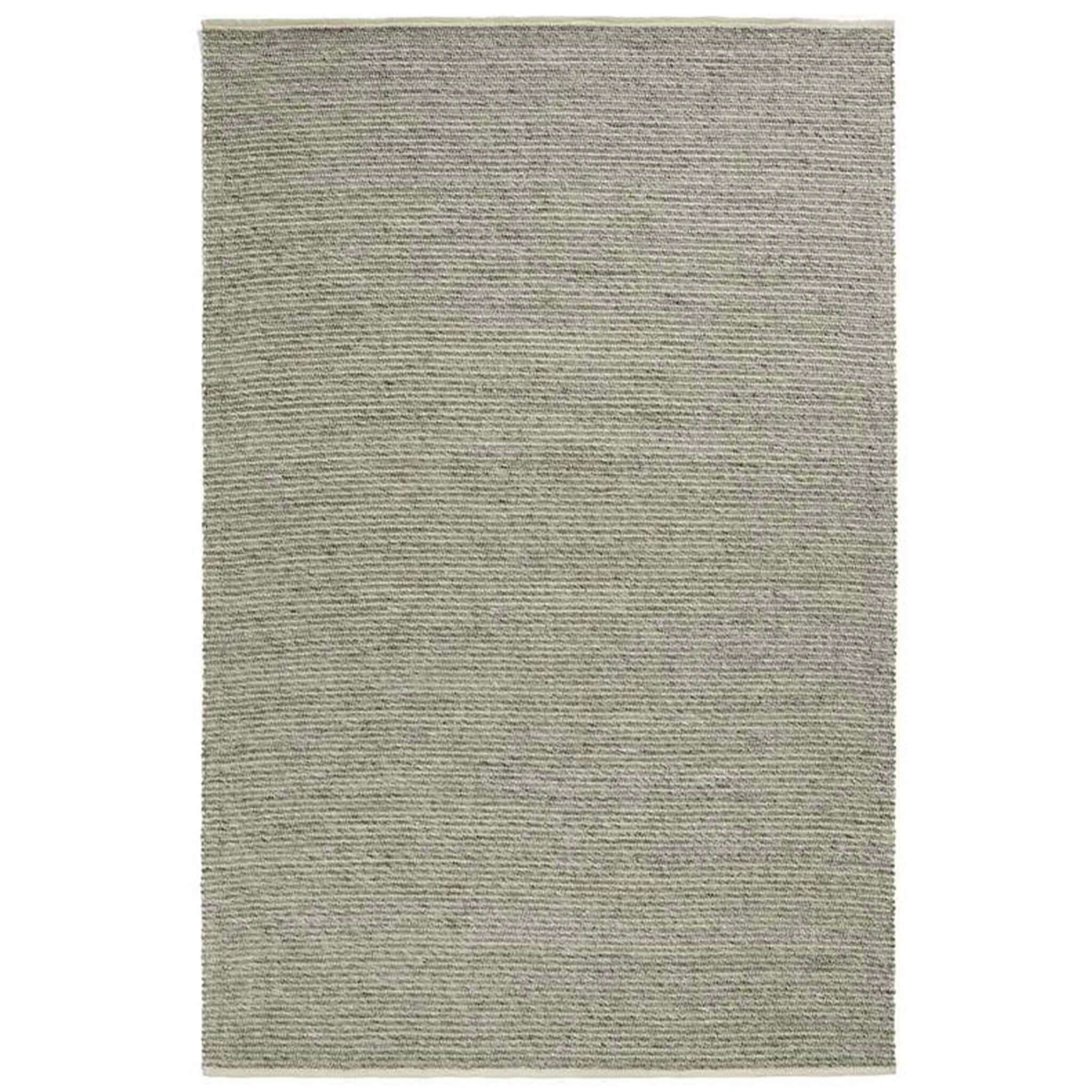 Rectangular gray rug on a white background