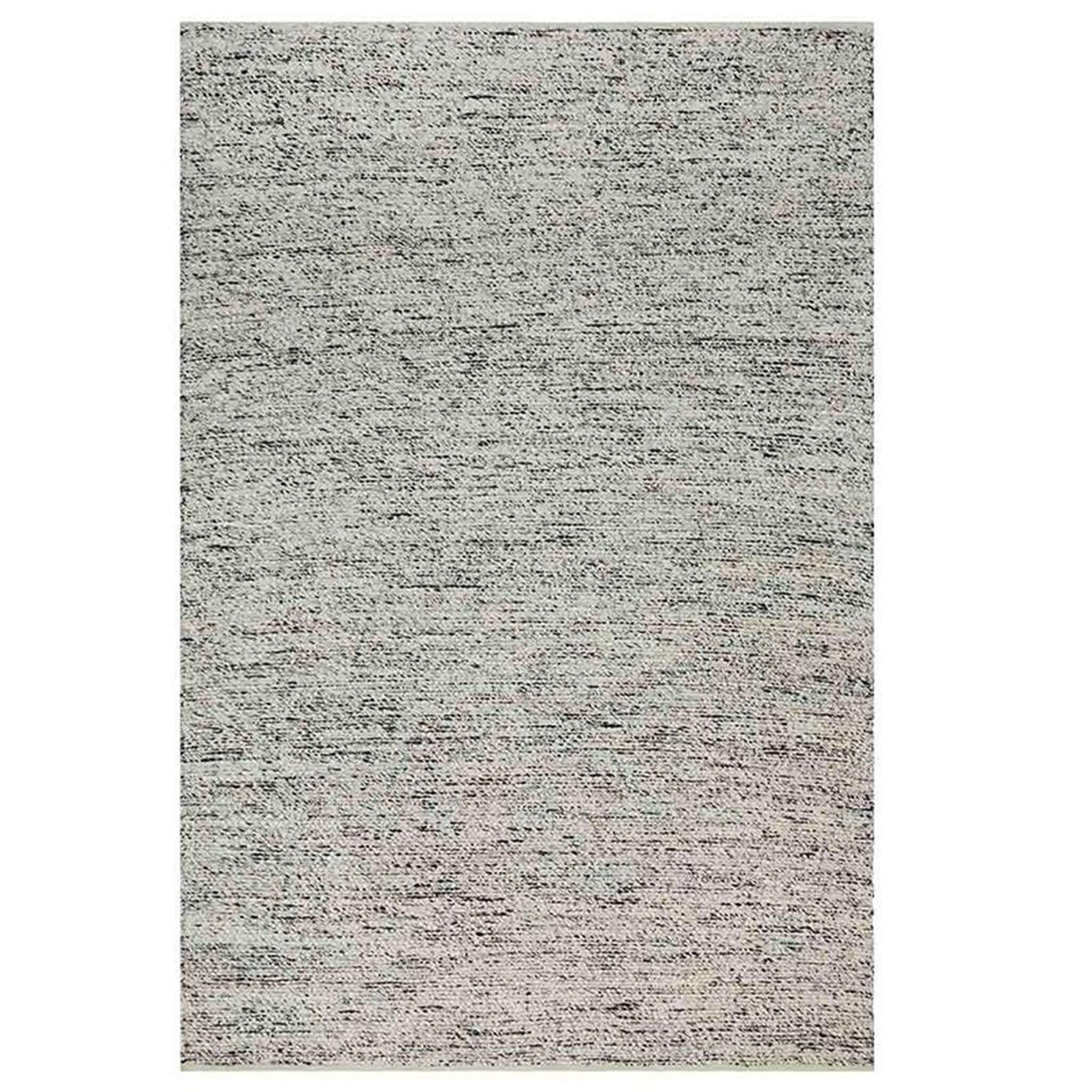 Textured gray rug on a white background