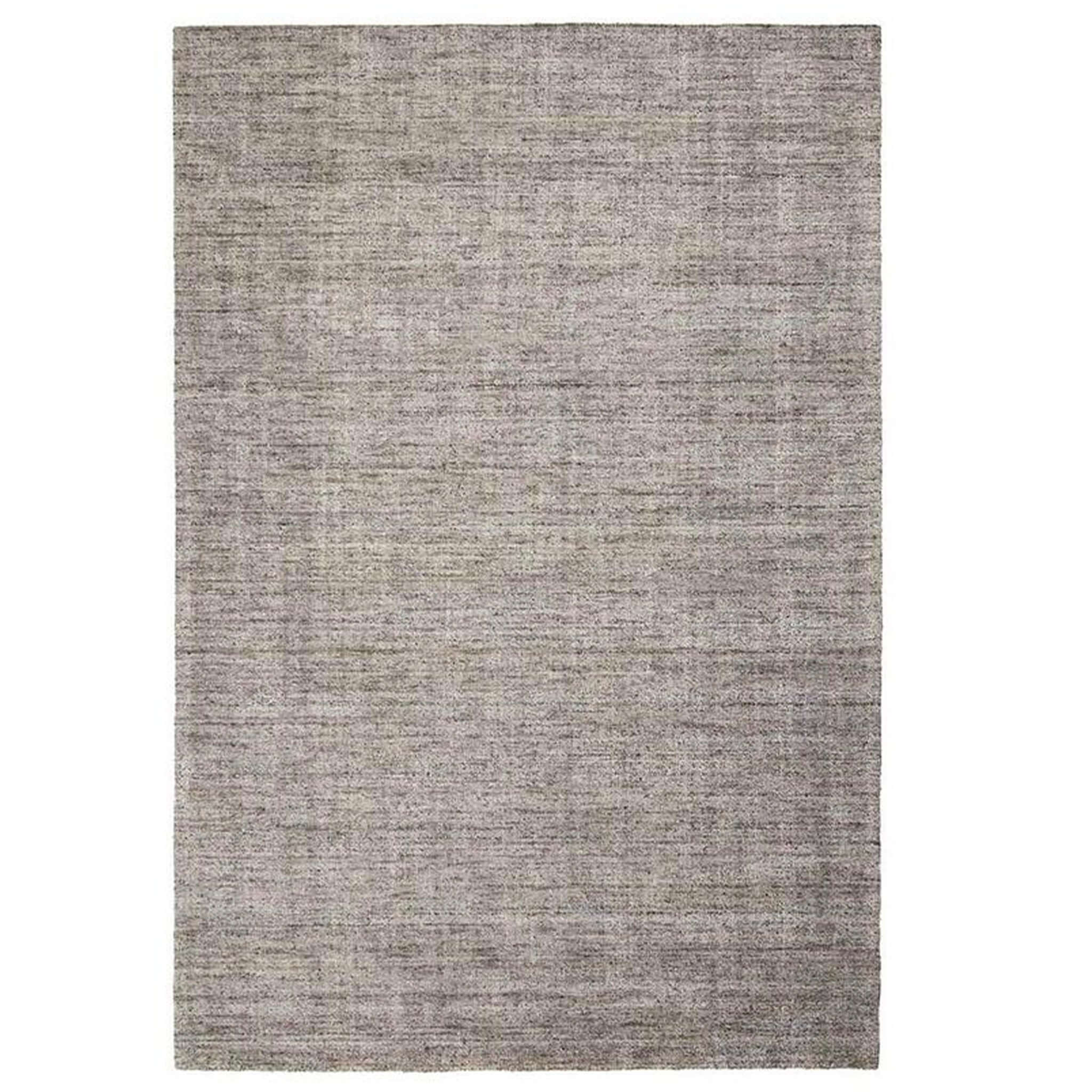 Gray area rug on a white background