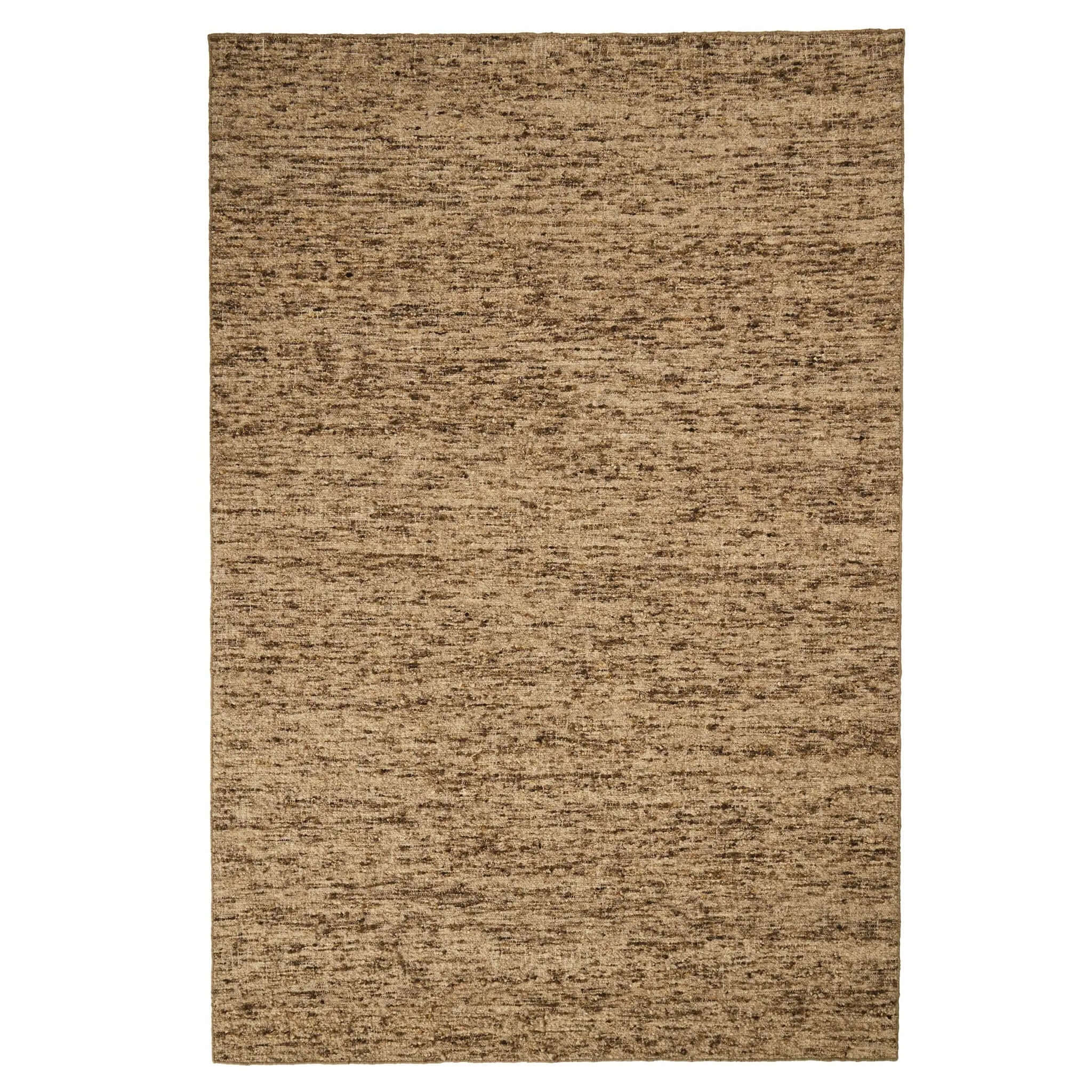 Beige area rug on a white background