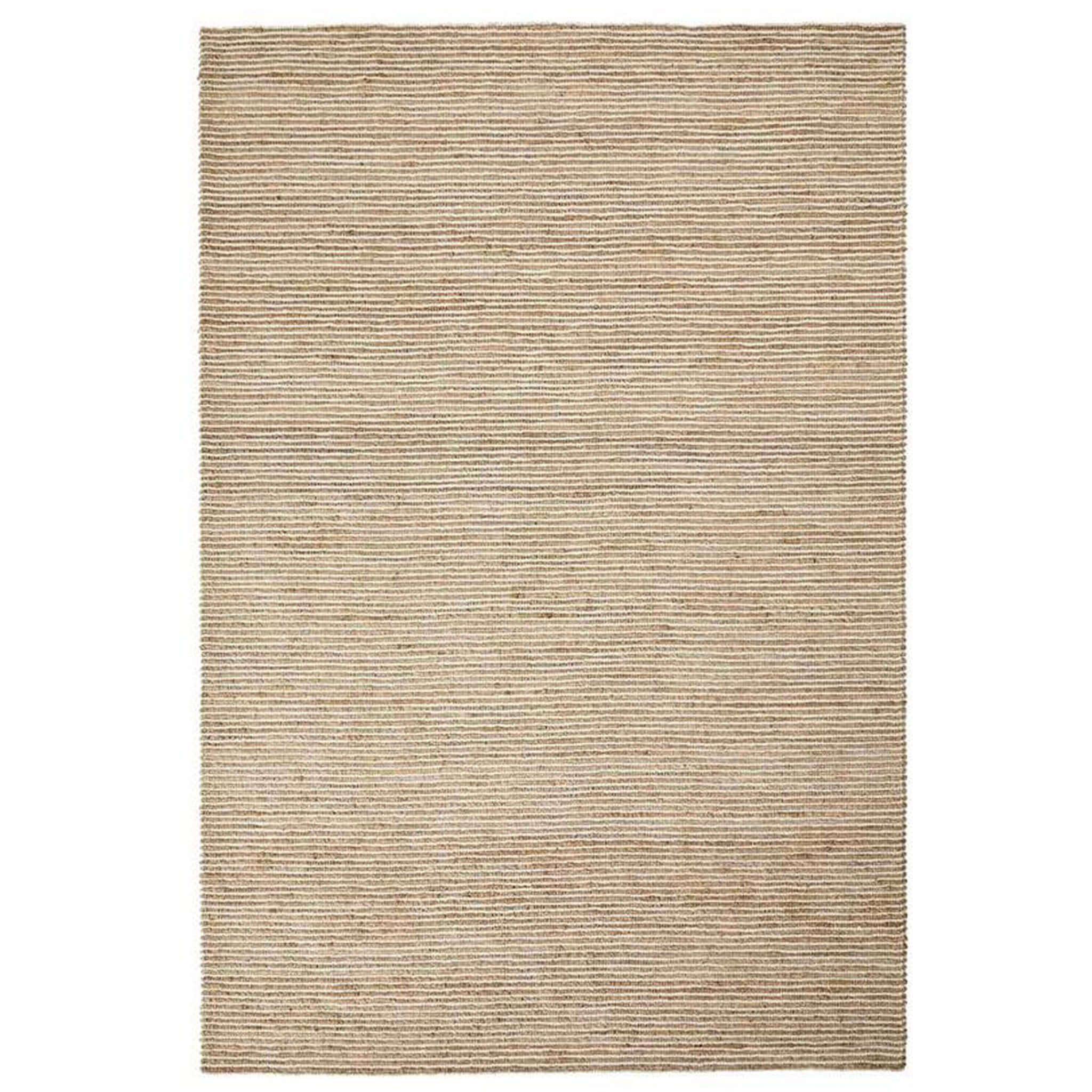 Beige rug on a white background.