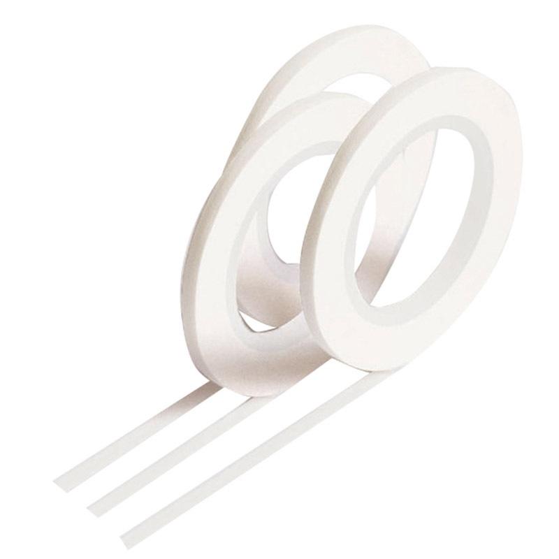 Kamoi Kakoshi Japan MT Washi Tape - Slim Cord Pack of 3 Matte White 3mm - Tea Pea Home