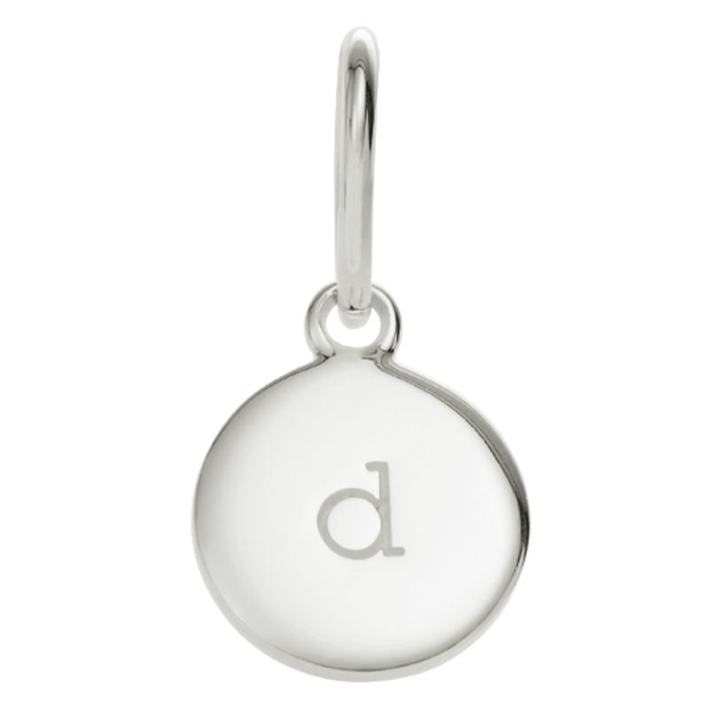 Little Kirstin Ash Circle Initials - Sterling Silver - Tea Pea Home