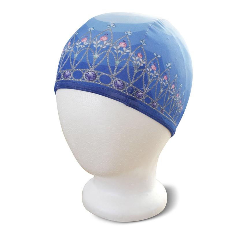 Poolbeanies Lycra Swim Cap - Tiara in Crystal Blue - Tea Pea Home