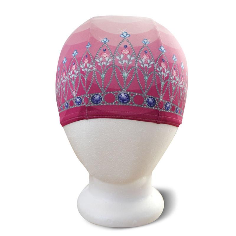 Poolbeanies Lycra Swim Cap - Tiara in Princess Pink - Tea Pea Home