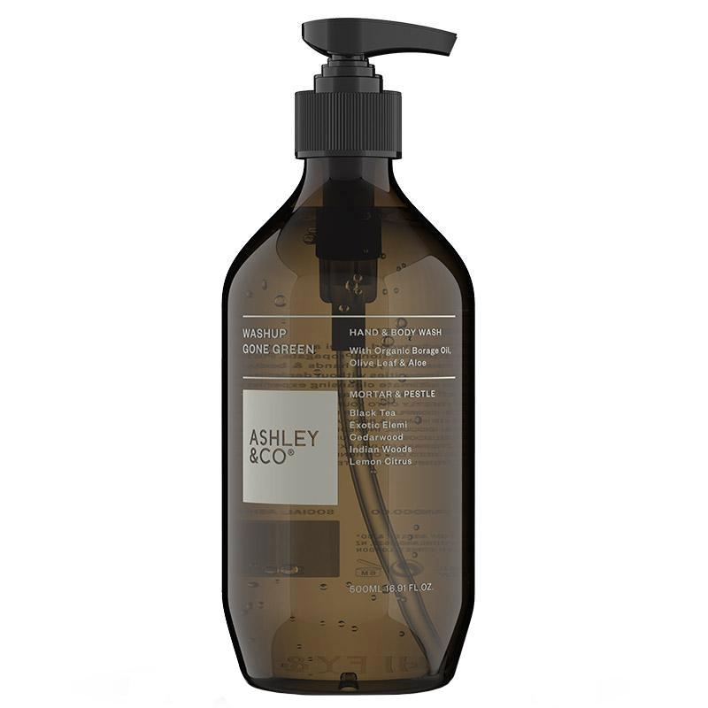 Ashley & Co WashUp Gone Green Hand & Body Wash - Mortar & Pestle - Tea Pea Home