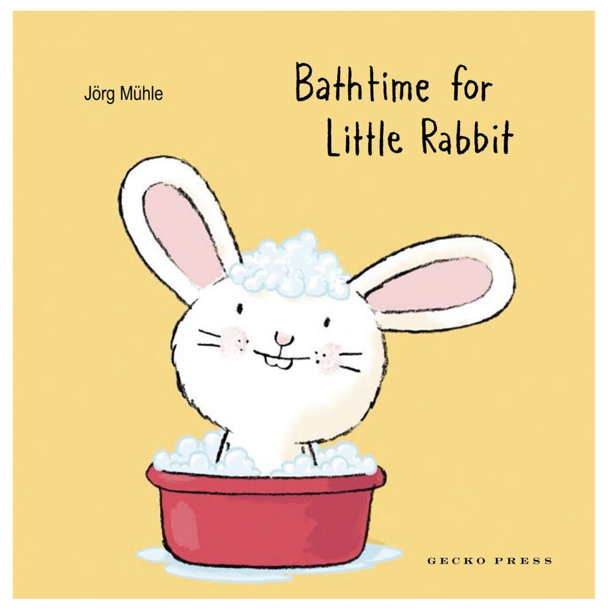 Bathtime for Little Rabbit, cover of the children's picture book
