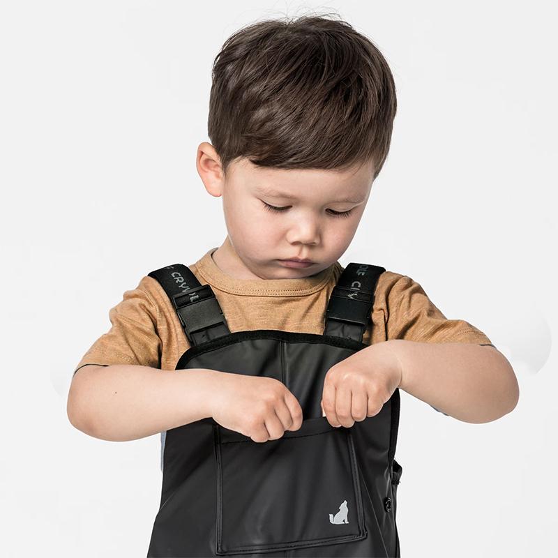 Crywolf Rain Overalls - Black - Tea Pea Home