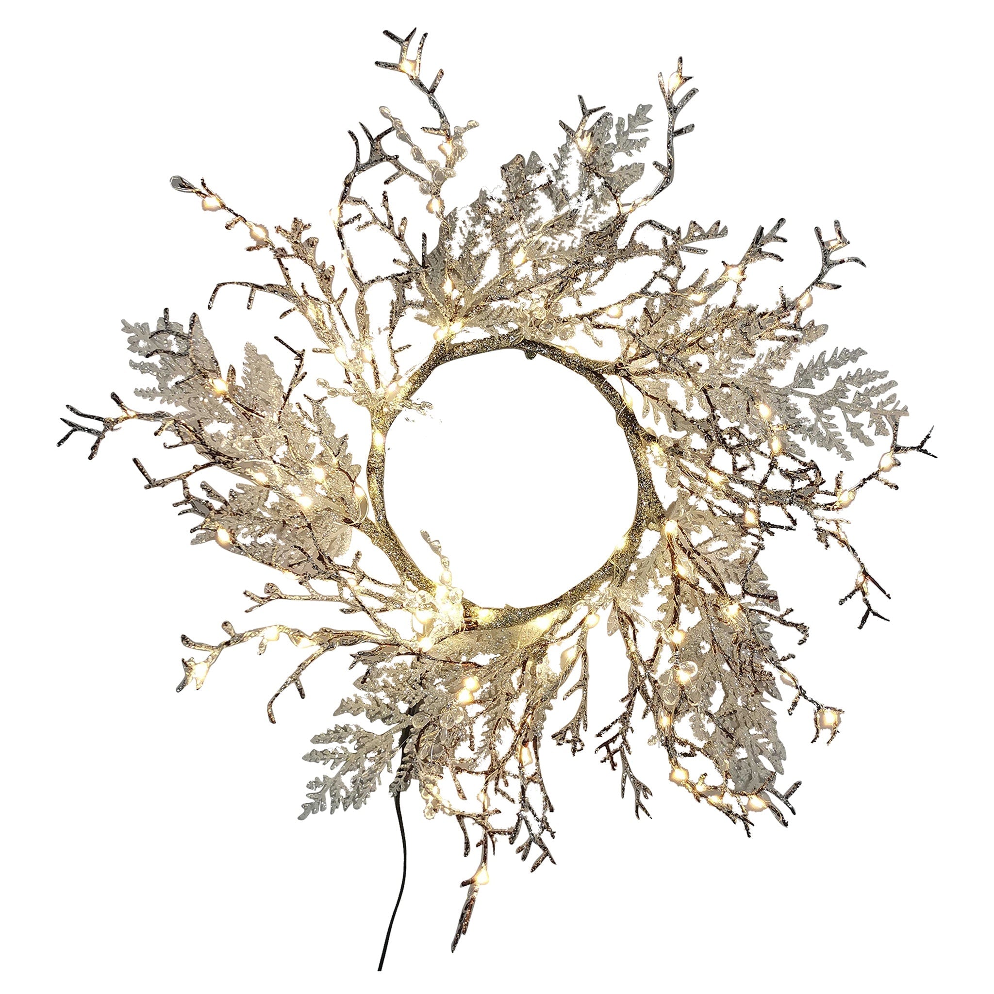 Embellished Light up Christmas Wreath