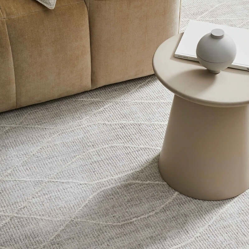 Weave Katari Rug with sofa and table