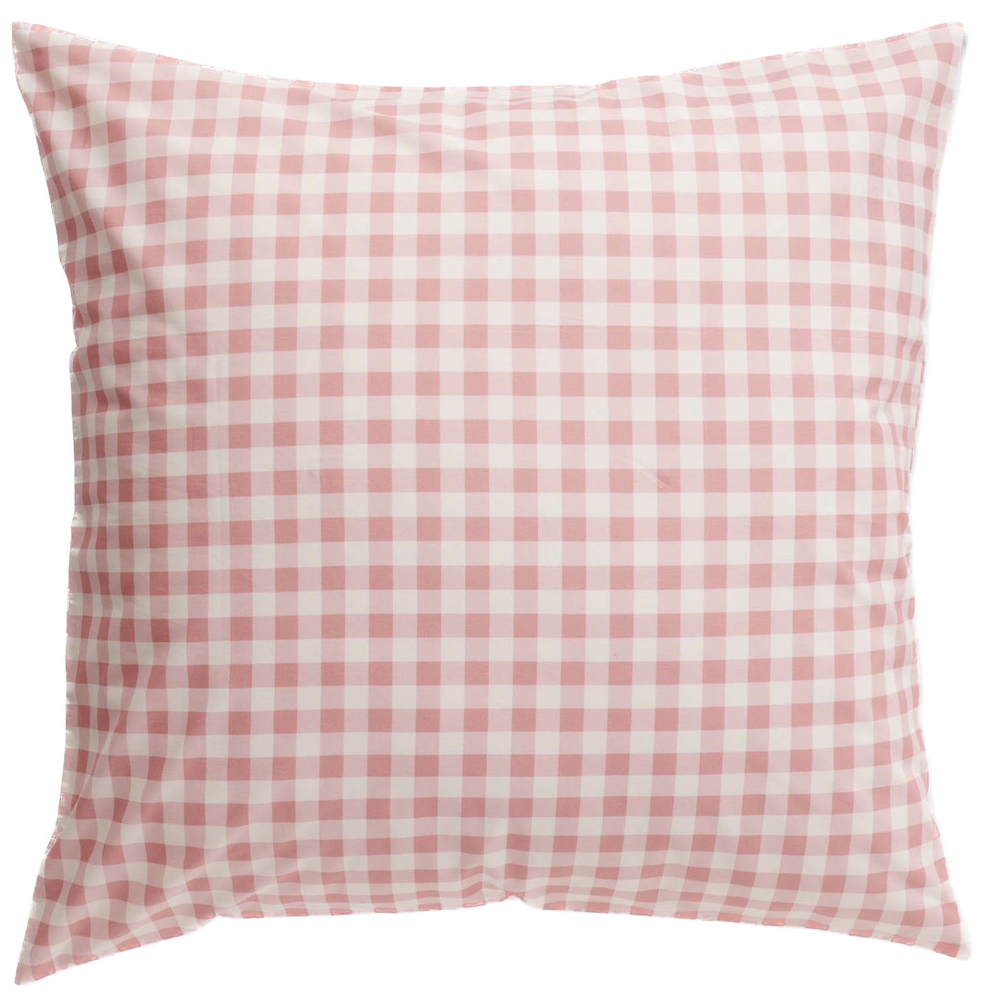 Kip & Co Organic Cotton Euro Single Pillowcase - Gingham Candy - Tea Pea Home