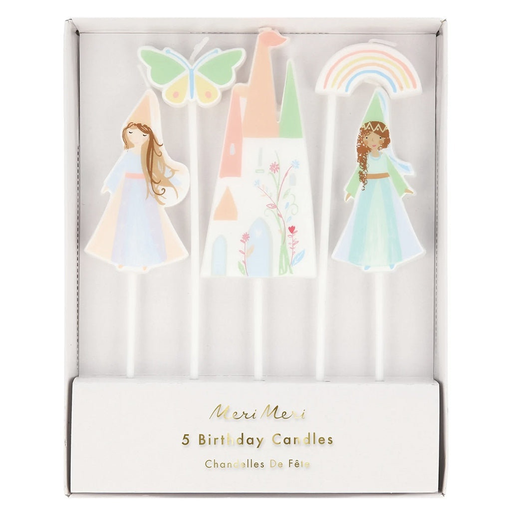Meri Meri Candle Set Princess Tea Pea