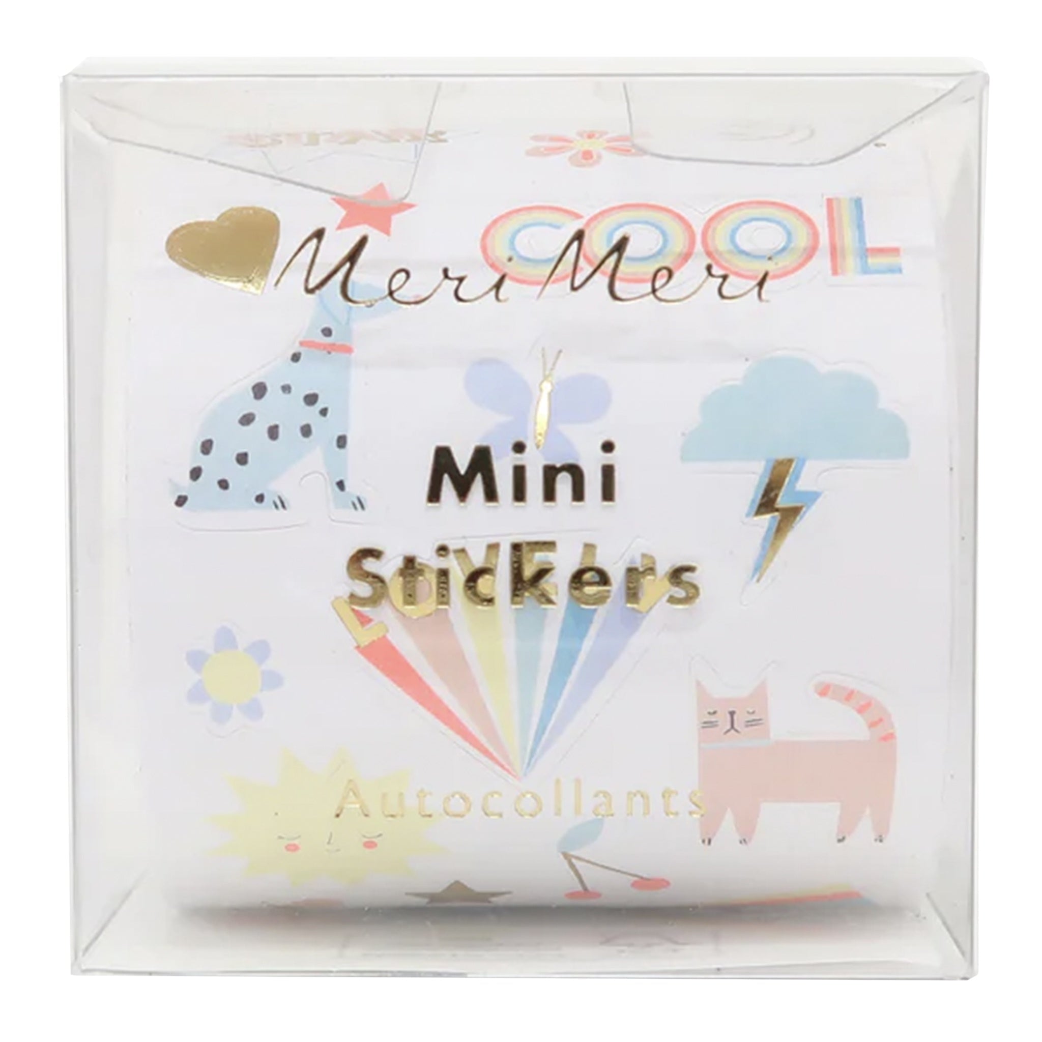 Meri Meri Mini Stickers - Fun Icon - Tea Pea Home
