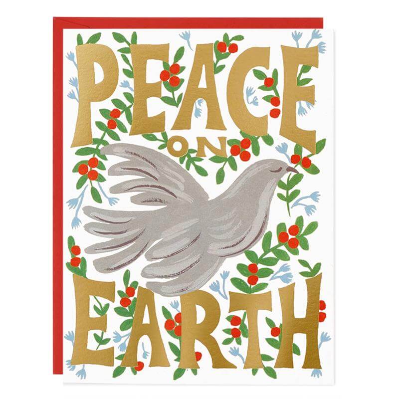 Rifle Paper US Christmas Card - Peace Dove