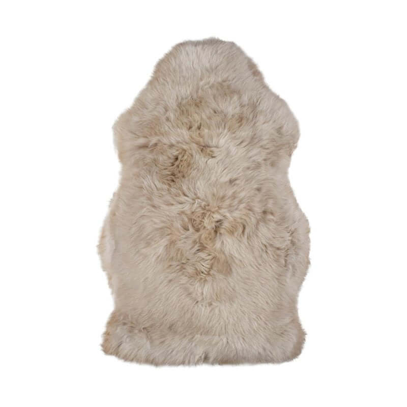 Alt Tag: Sheepskin Rug - Nappa New Zealand nappa sheepskin rug, warm lush wool hide 110x70cm, natural beige home decor