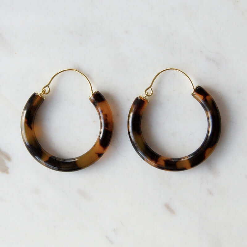 Sophie Hoop Earrings - Hoop Loops - Tea Pea Home