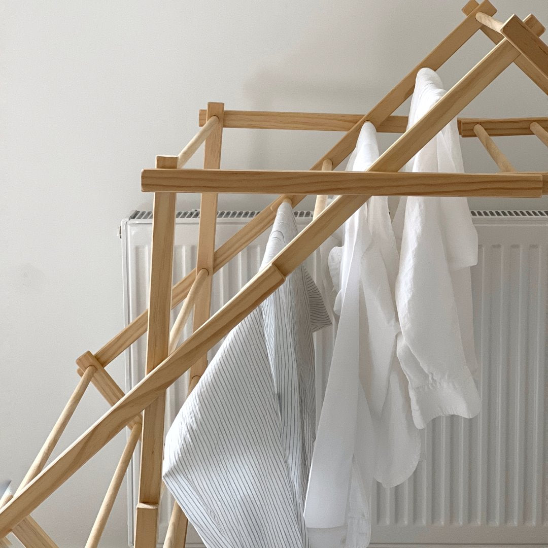 Clothes Horse Wooden Garment Rack Nz Wooden Grandad Dryer Tea Pea