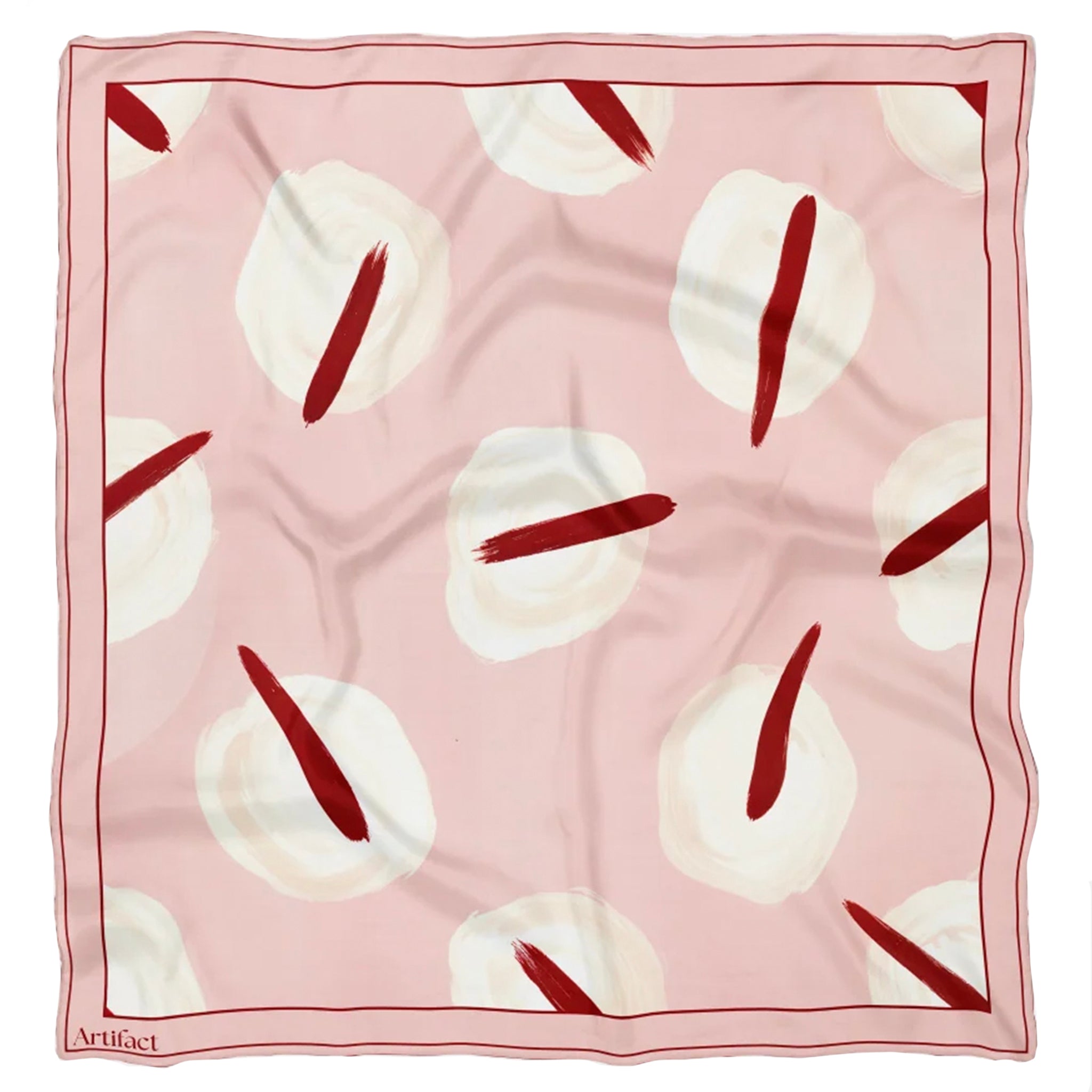 Artifact Square Silk Scarf - Tableau Rosetta