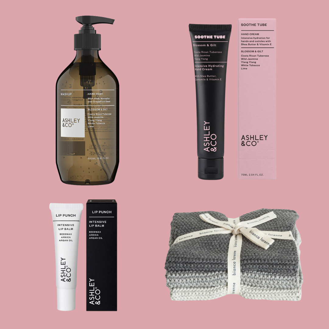Ashley & Co Gift Box - Blossom & Gilt | Luxury Set | Tea Pea