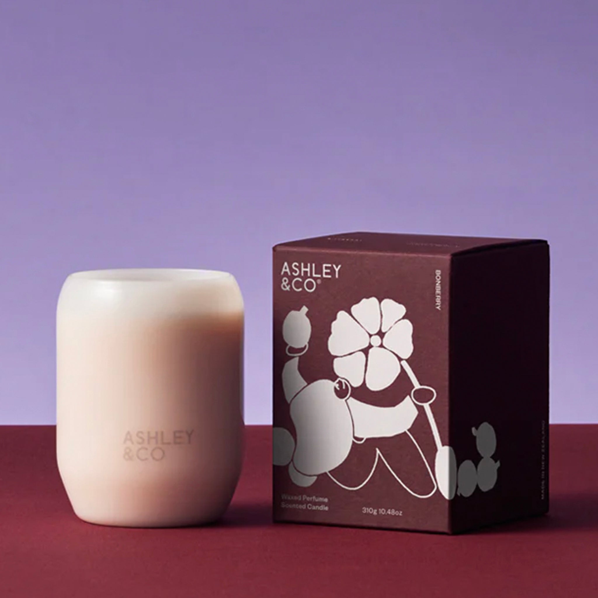 Ashley & Co Waxed Perfume Candle - Bonberry