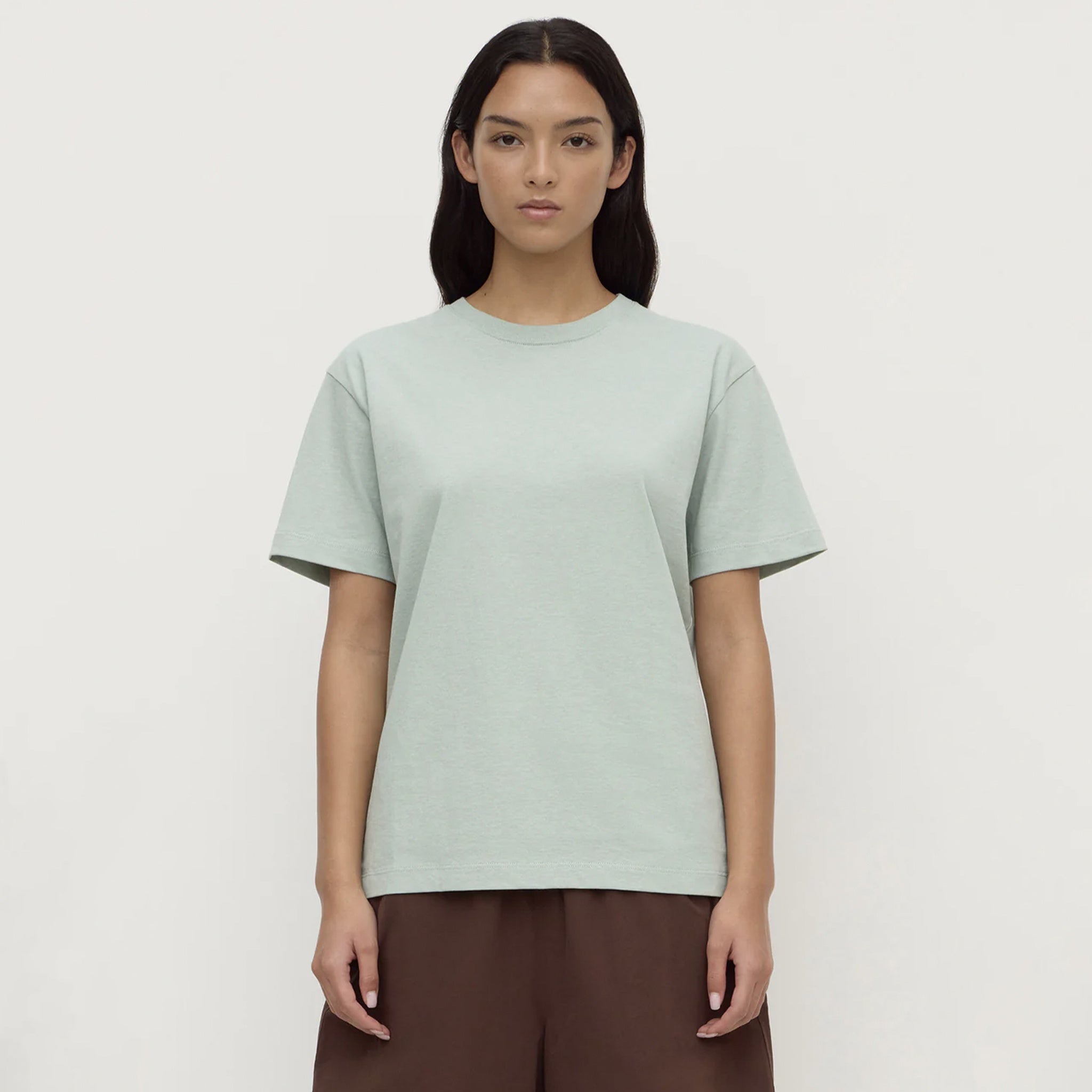 Assembly Label Organic Cotton Base Tee - Mint