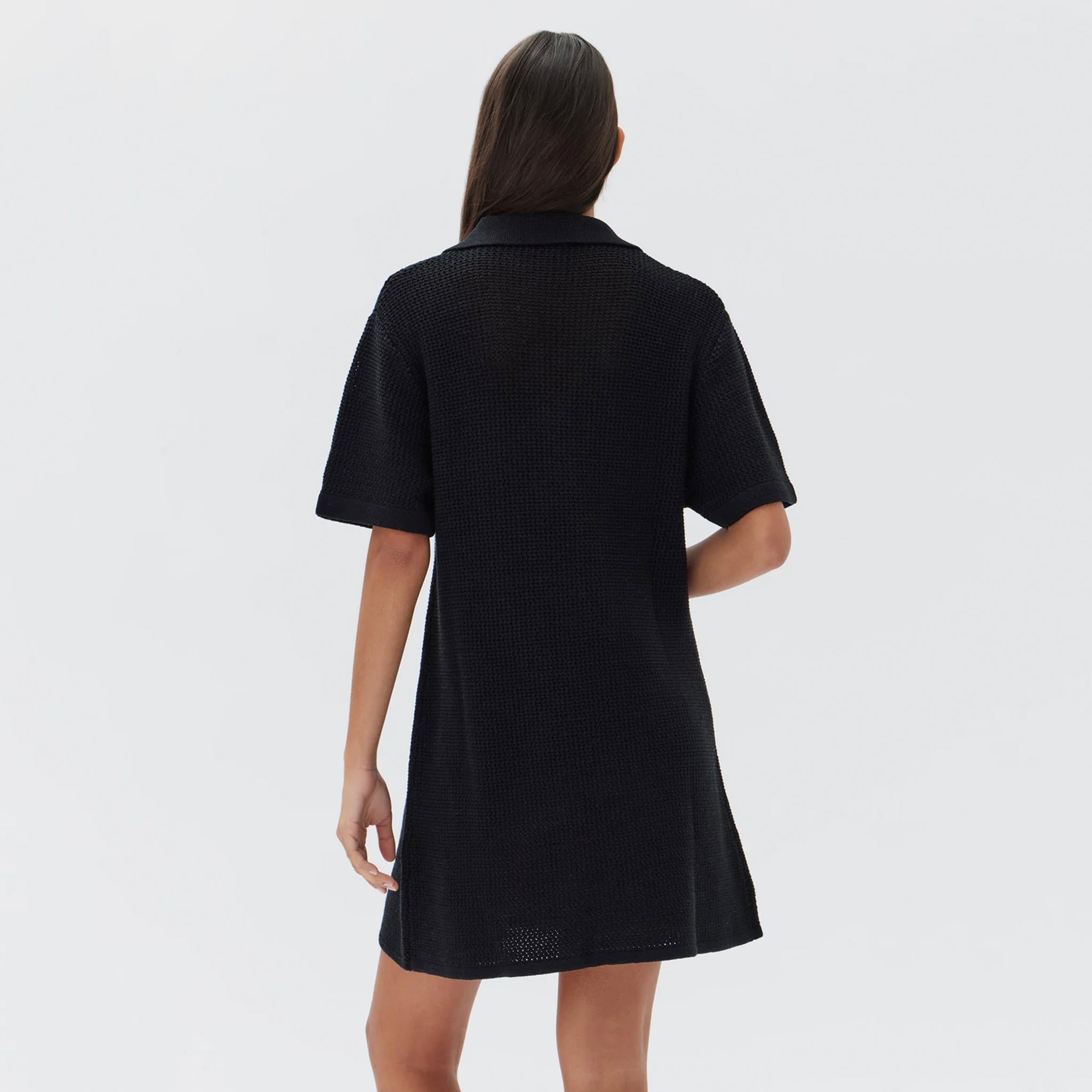 Assembly Label Lydia Knit Dress - Black - Tea Pea Home