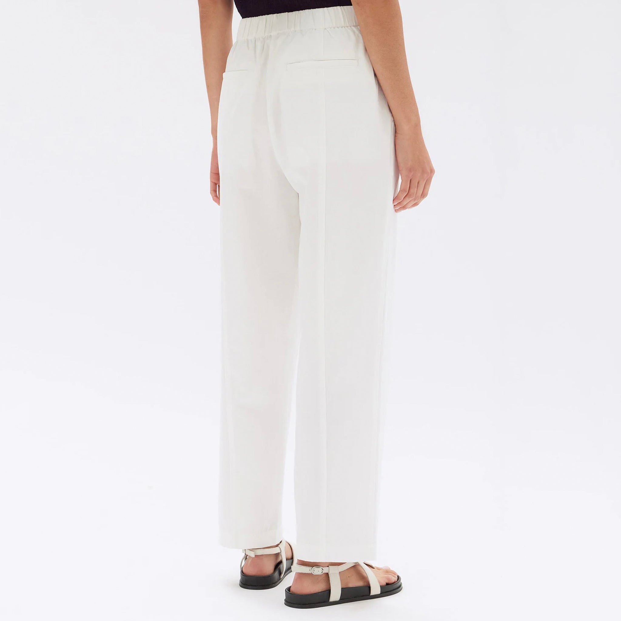 Assembly Label Bria Pants - Antique White