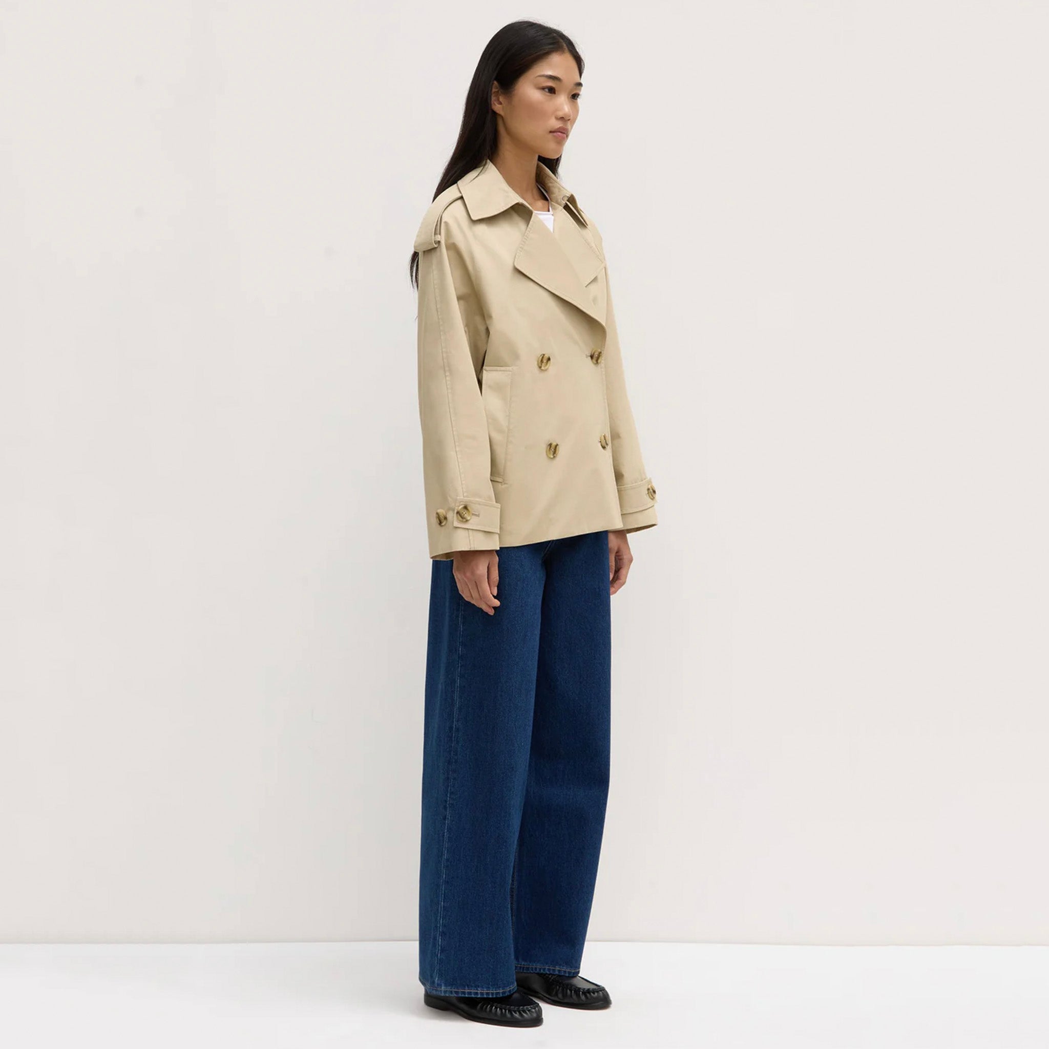 Assembly Label Casey Short Mac Jacket - Natural