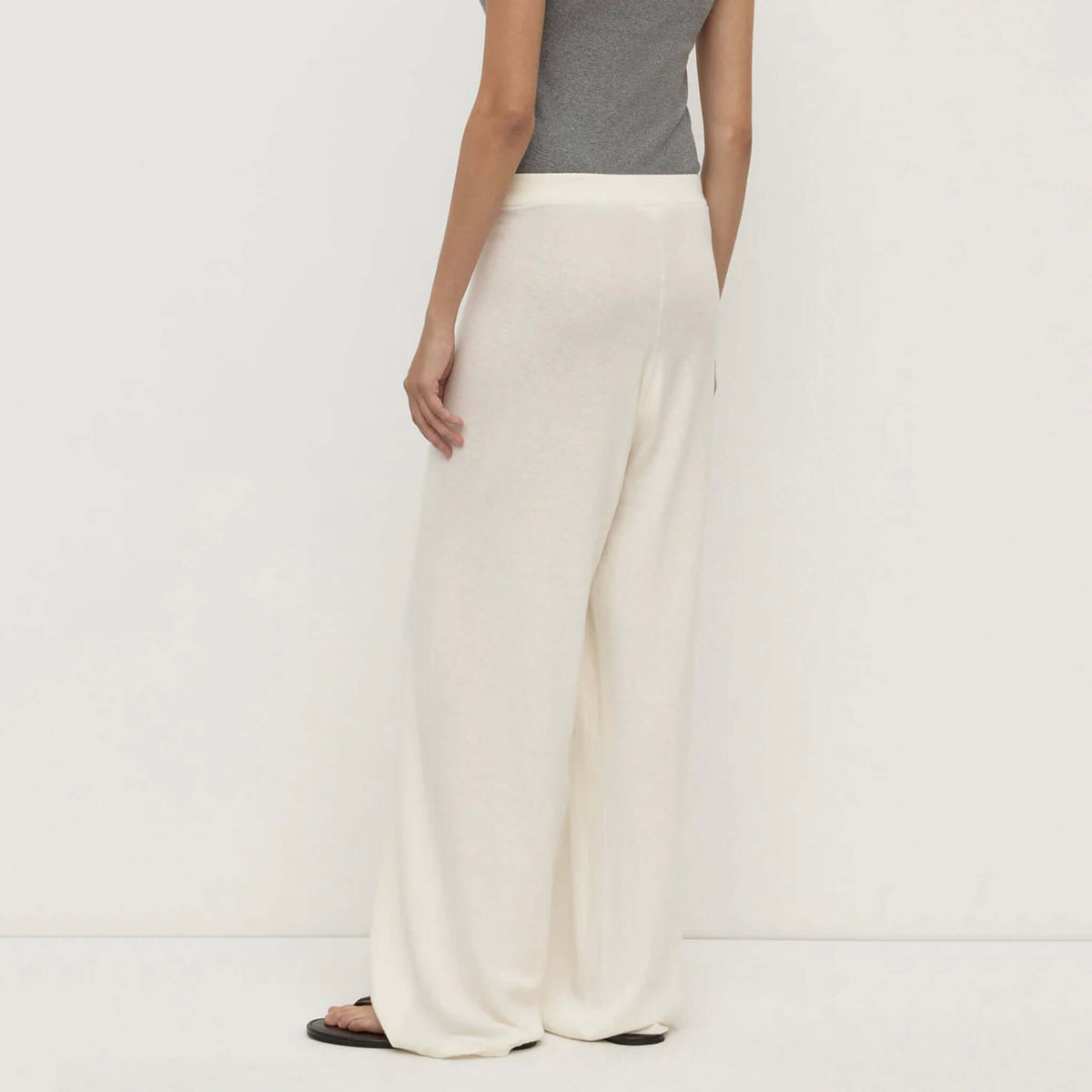 Assembly Label Pants Assembly Label Cotton Cashmere Lounge Pants - Cream | Tea Pea