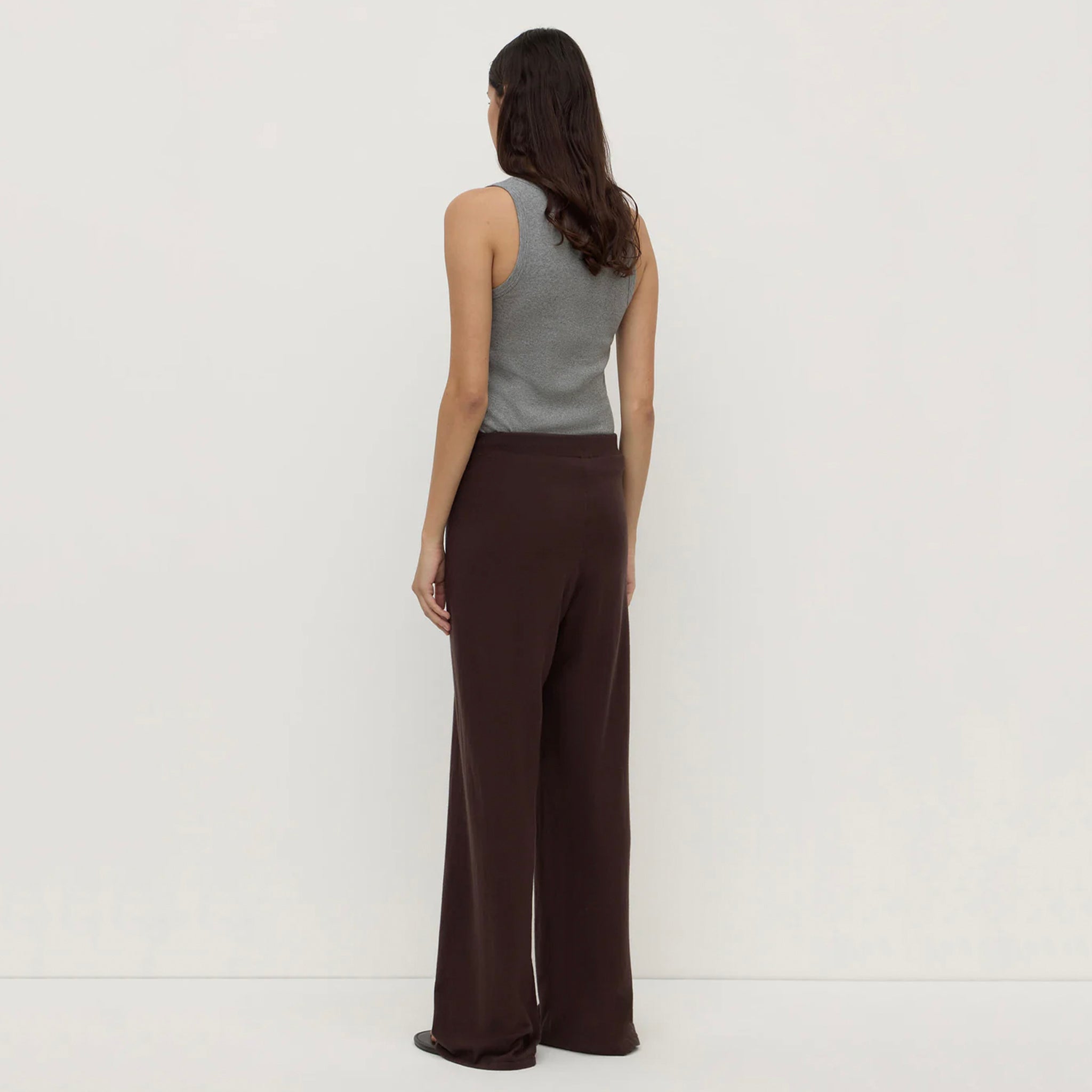 Assembly Label Cotton & Cashmere Lounge Pants - Ganache