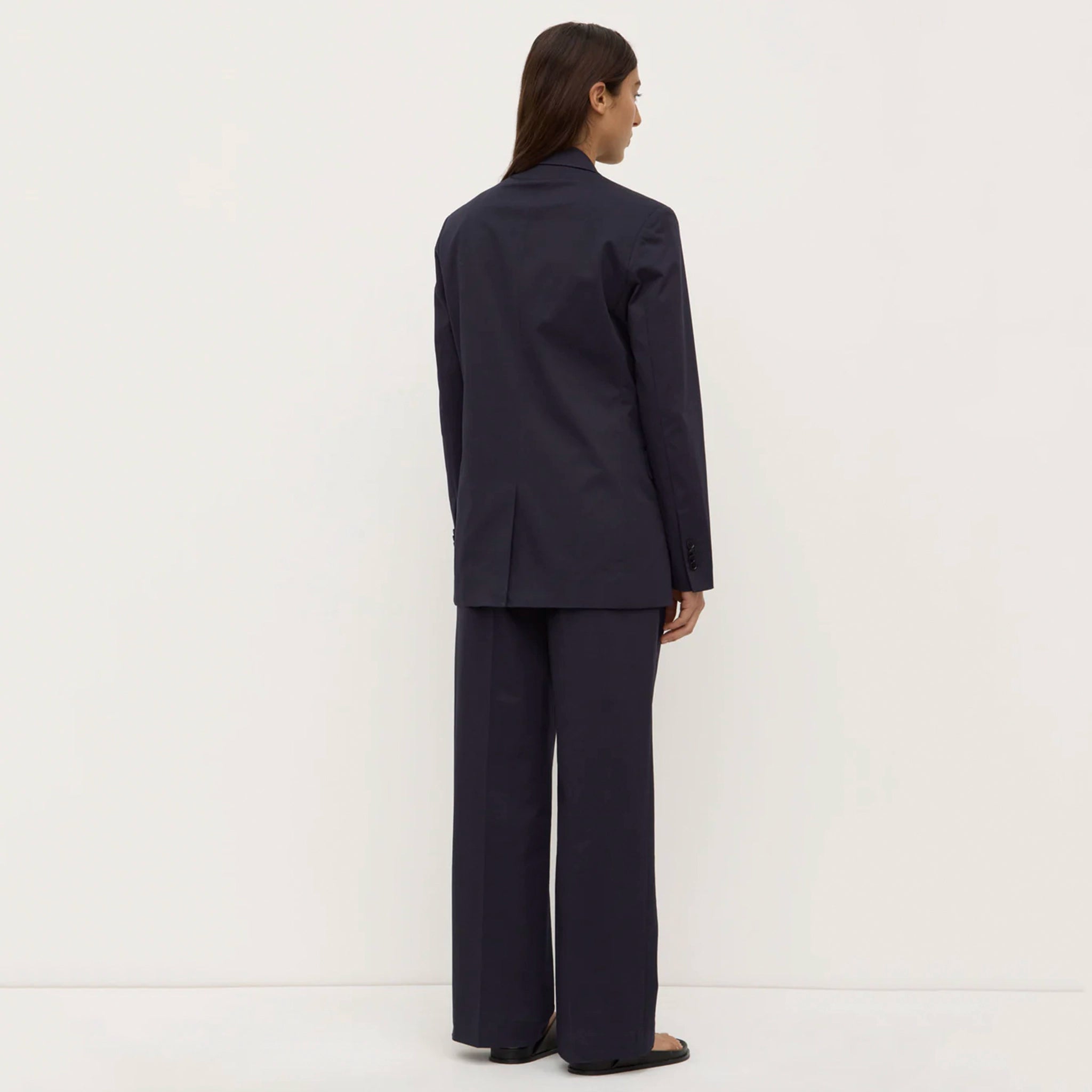 Assembly Label Ellen Double Breasted Blazer - True Navy