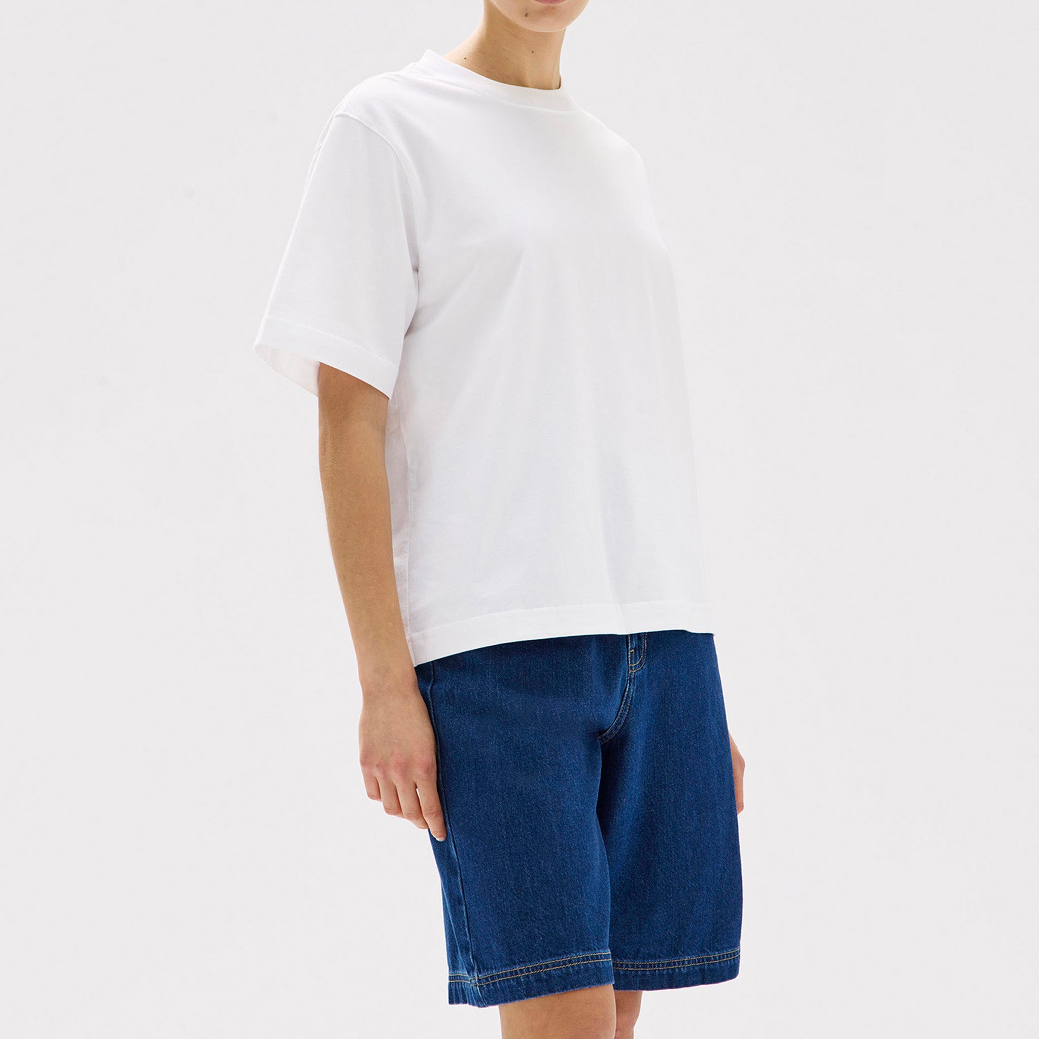 Assembly Label Essential Tee - White